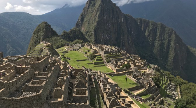 Post Cards from Macchu Picchu, Peru and Easter Island, Chile